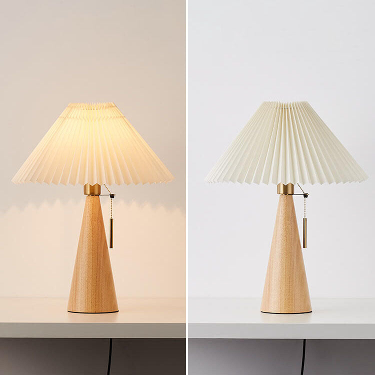 Japanese Table Lamp in Wood and Washi Paper – Zen