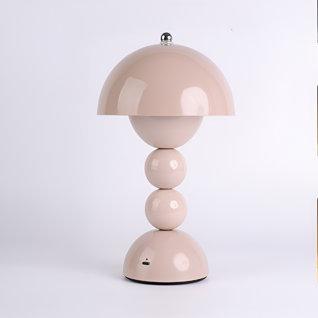 Cordless Table Lamp – Stacked Sphere Base Design – View 31
