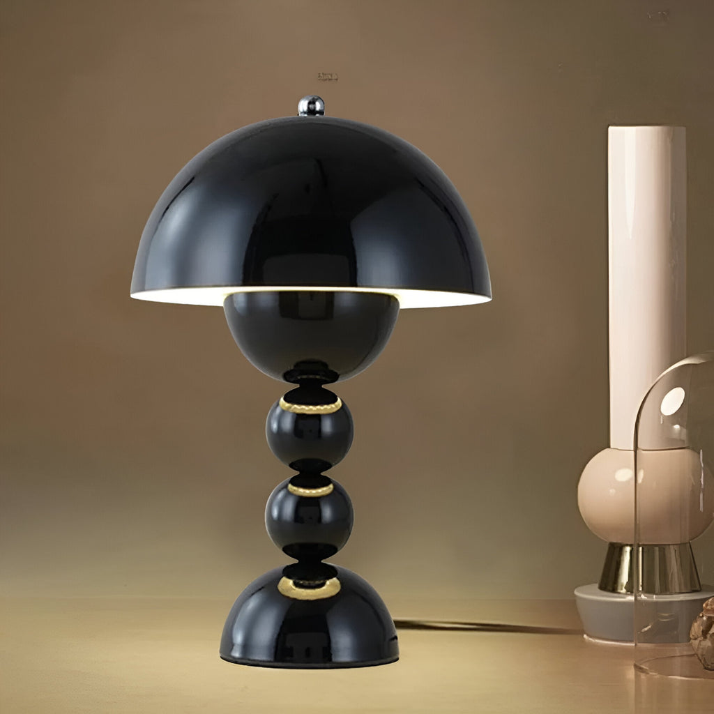 Cordless Table Lamp – Stacked Sphere Base Design – View 23