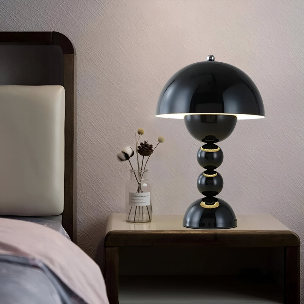 Cordless Table Lamp – Stacked Sphere Base Design – View 25