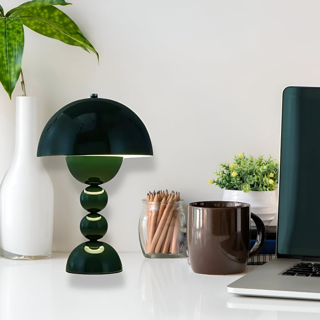 Cordless Table Lamp – Stacked Sphere Base Design – View 20