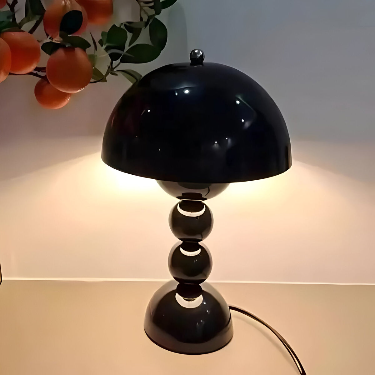 Cordless Table Lamp – Stacked Sphere Base Design – View 26
