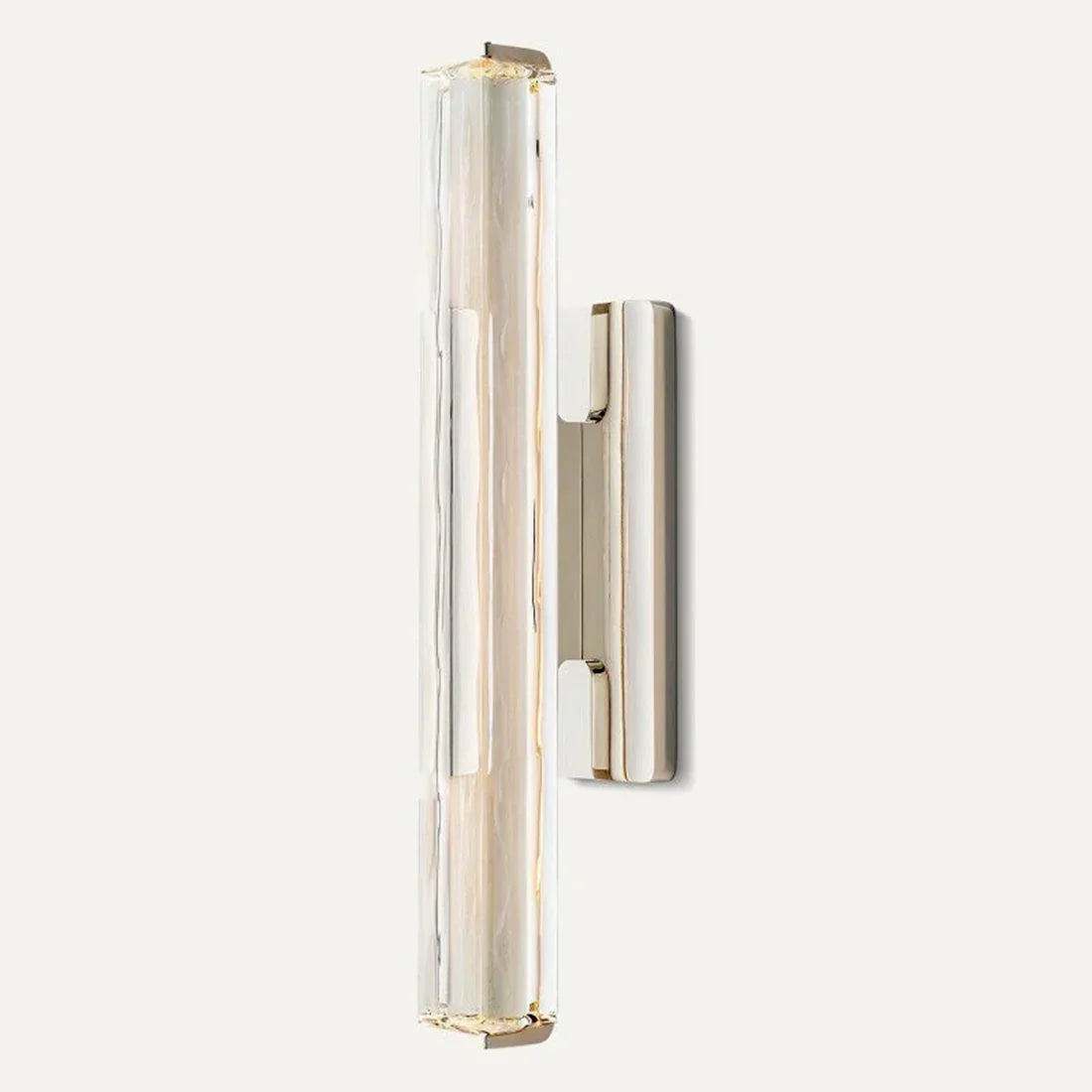 Brass and Black Crystal Wall Light – Dimmable Ambient LED