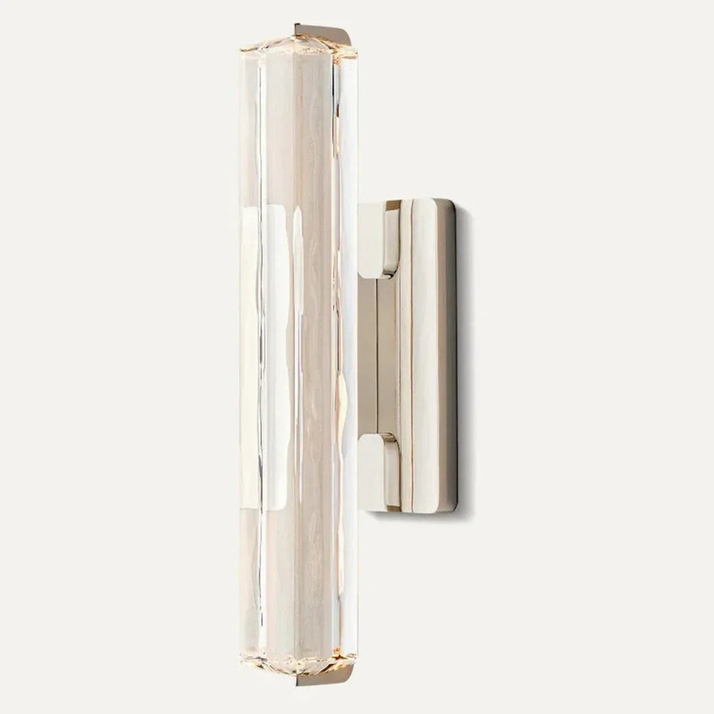 Brass and Black Crystal Wall Light – Dimmable Ambient LED