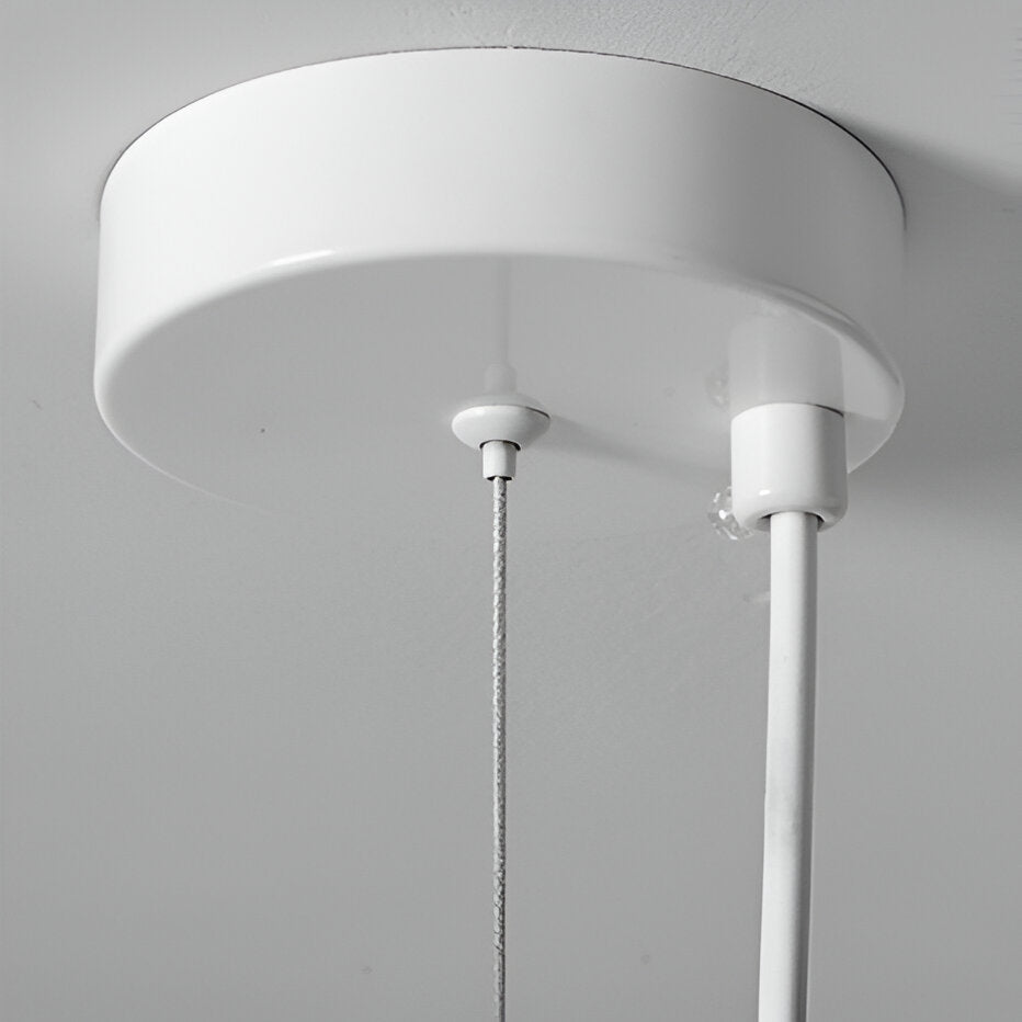 Cloud Japandi Pendant Light – Matt Textured Organic Shade