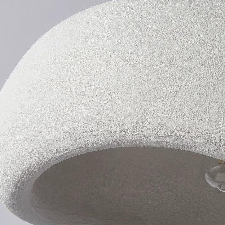 Cloud Japandi Pendant Light – Matt Textured Organic Shade