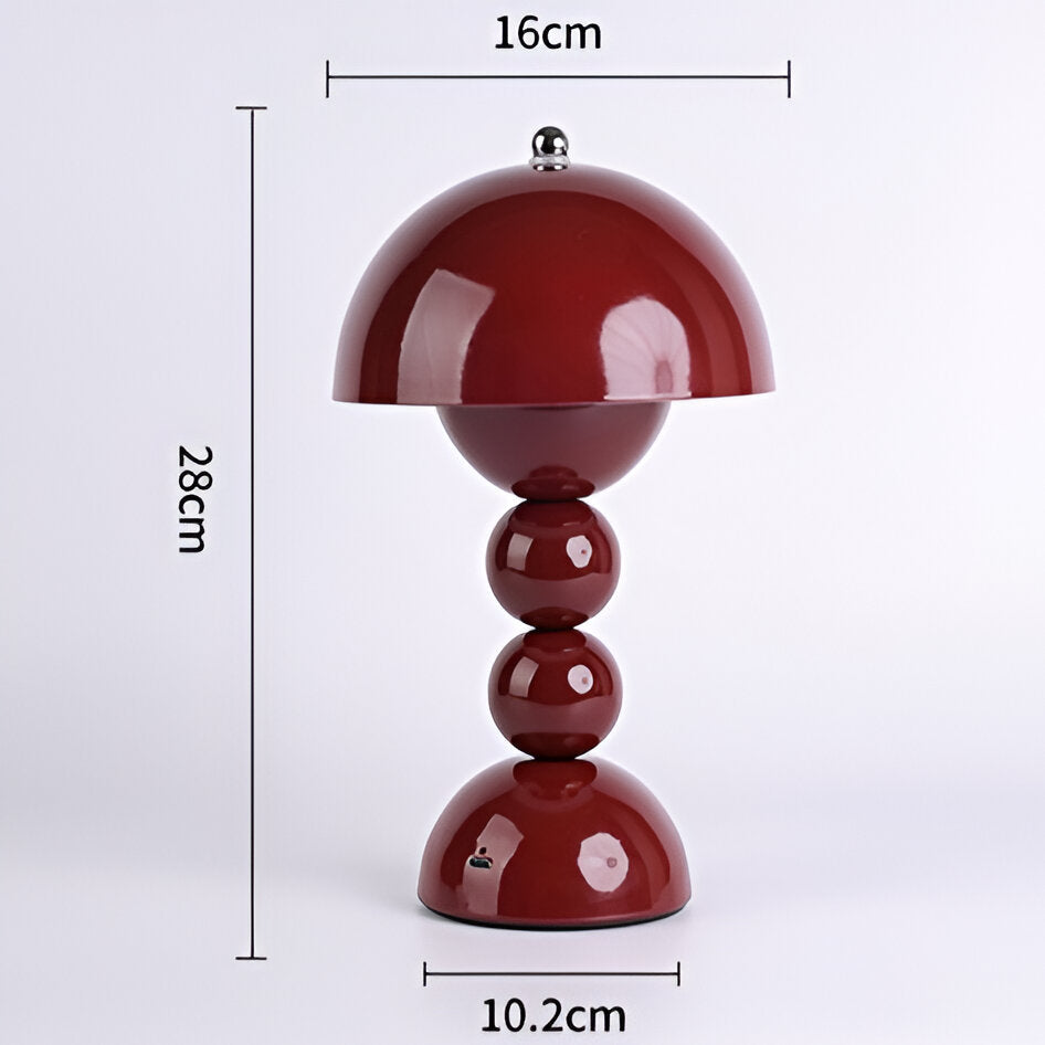 Cordless Table Lamp – Stacked Sphere Base Design – View 34