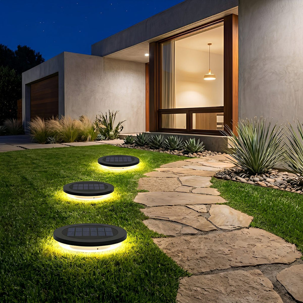 Starburst Outdoor Spotlight – Cast Aluminium and Glass, IP65, 1,530lm, Ø 30cm