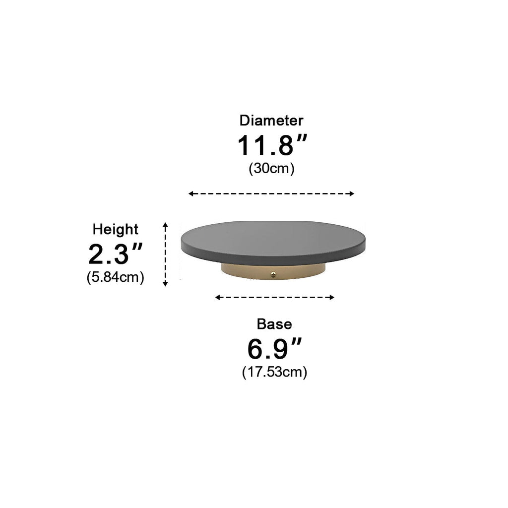 Starburst Outdoor Spotlight – Cast Aluminium and Glass, IP65, 1,530lm, Ø 30cm