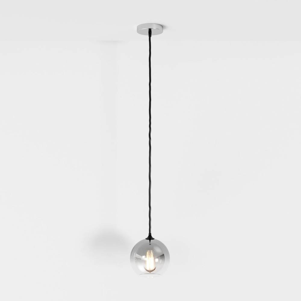Frosted Glass Globe Pendant Light – Soft Minimal Diffuser