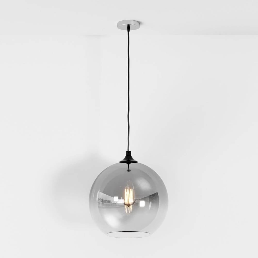 Frosted Glass Globe Pendant Light – Soft Minimal Diffuser