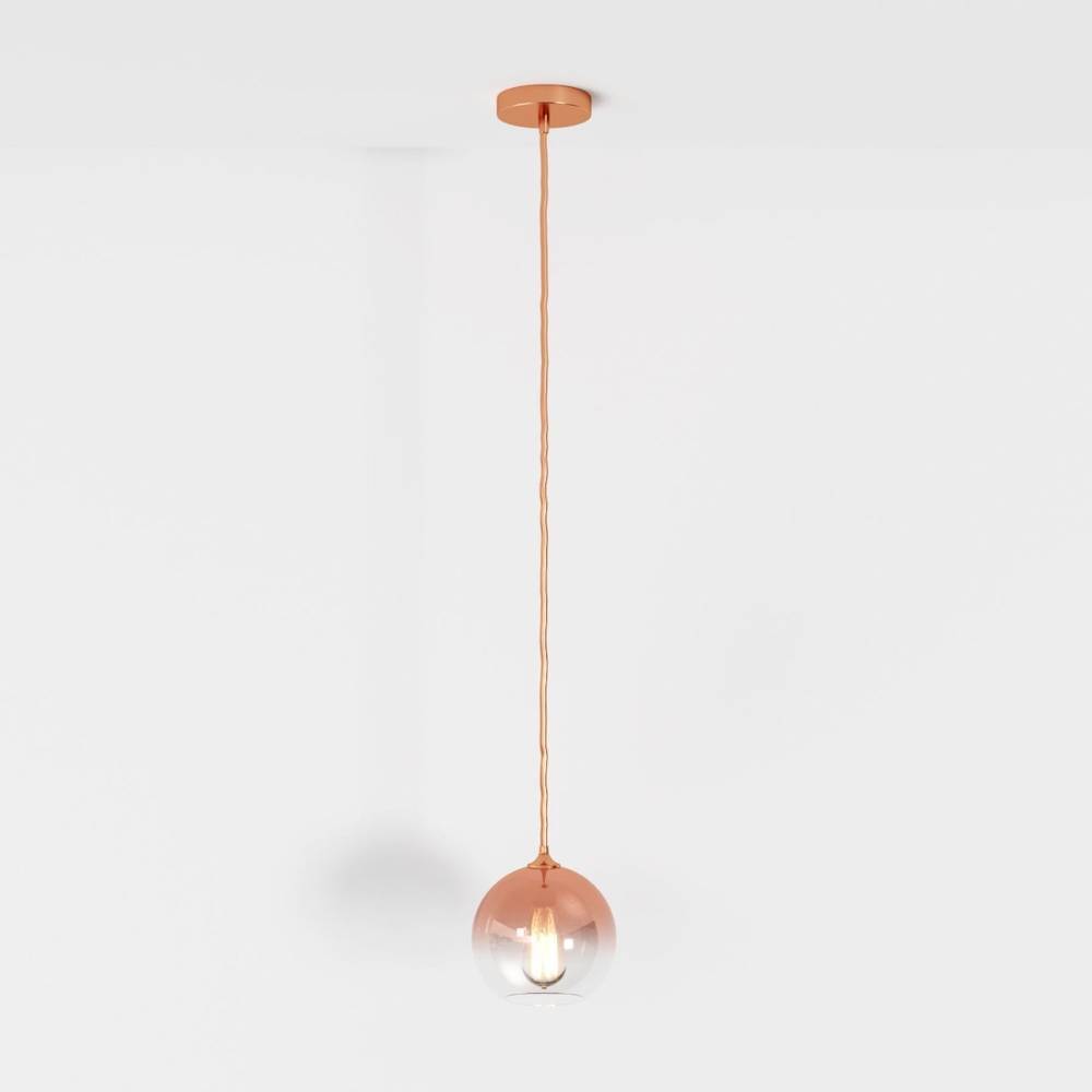 Frosted Glass Globe Pendant Light – Soft Minimal Diffuser