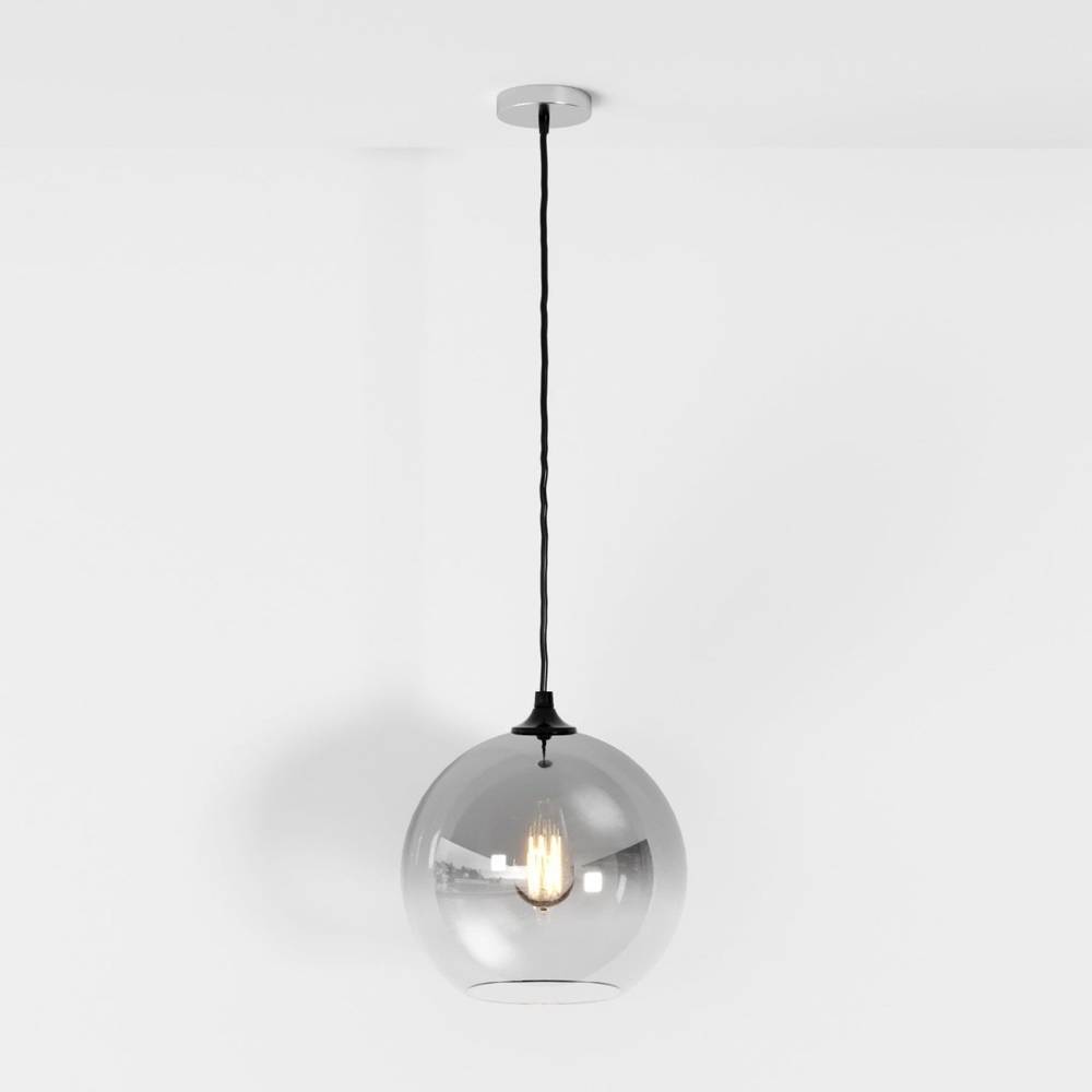 Frosted Glass Globe Pendant Light – Soft Minimal Diffuser