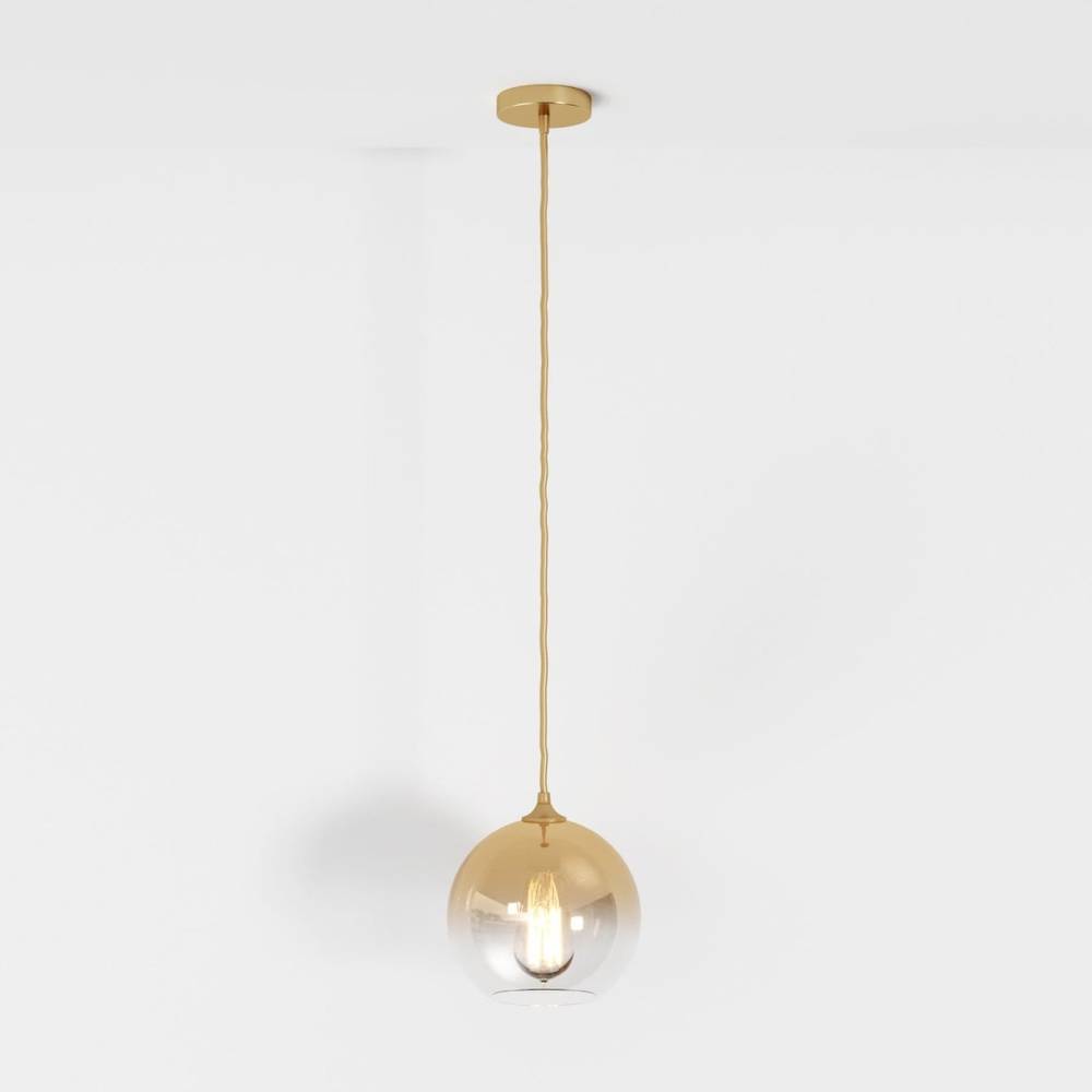 Frosted Glass Globe Pendant Light – Soft Minimal Diffuser