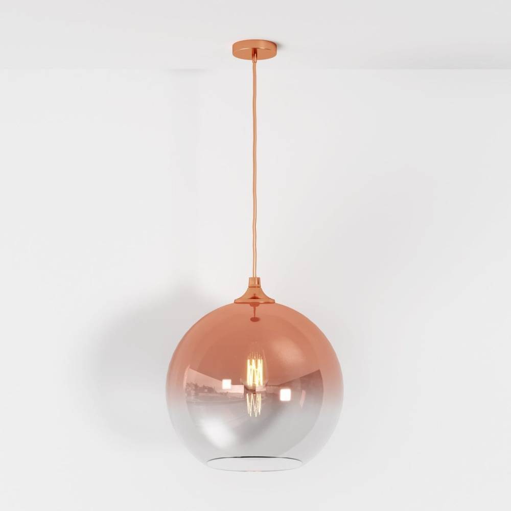 Frosted Glass Globe Pendant Light – Soft Minimal Diffuser – view 32