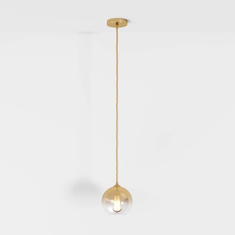 Frosted Glass Globe Pendant Light – Soft Minimal Diffuser
