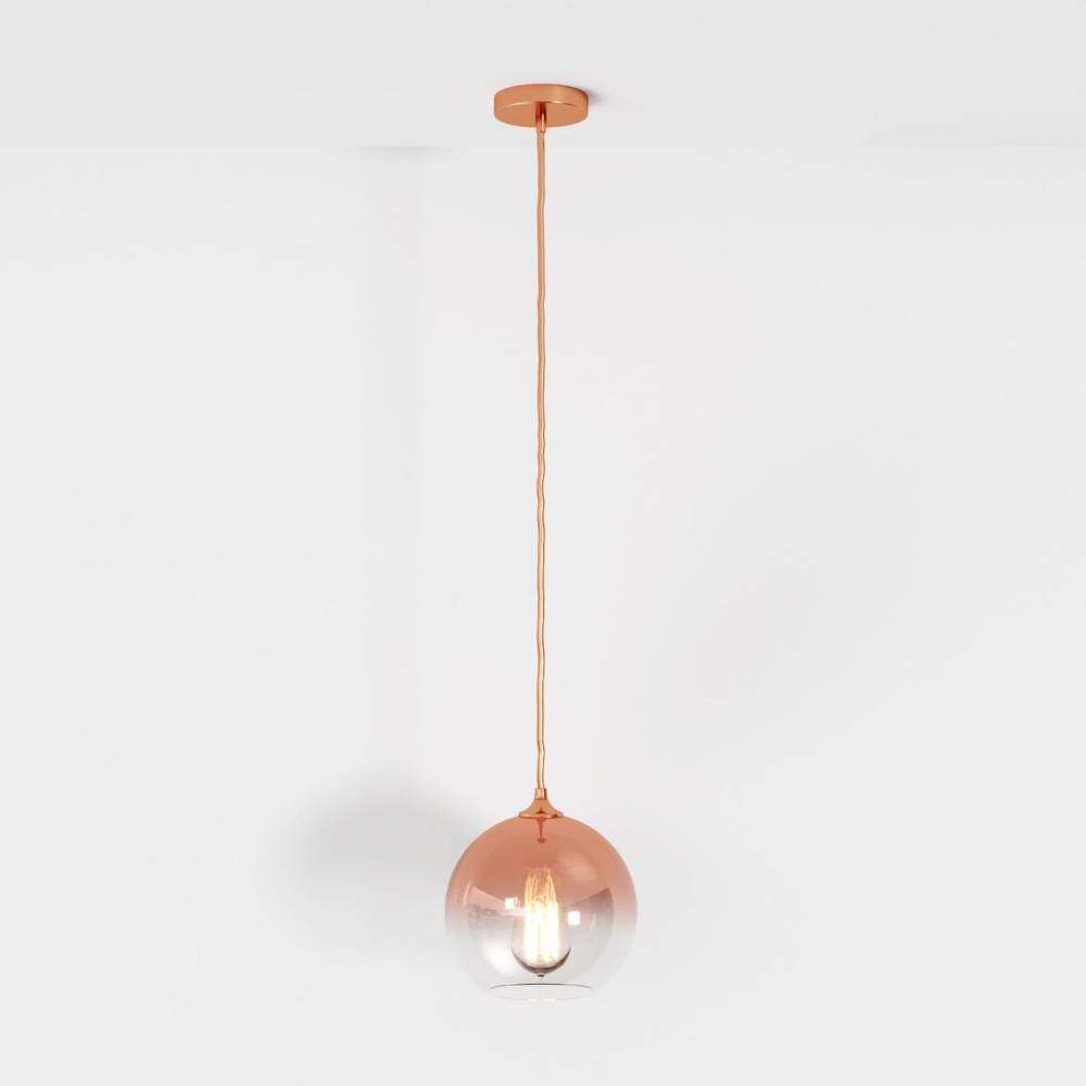 Frosted Glass Globe Pendant Light – Soft Minimal Diffuser