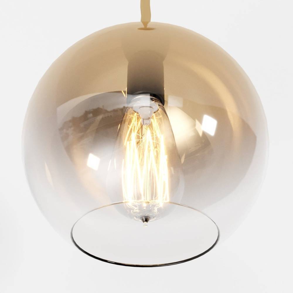 Frosted Glass Globe Pendant Light – Soft Minimal Diffuser
